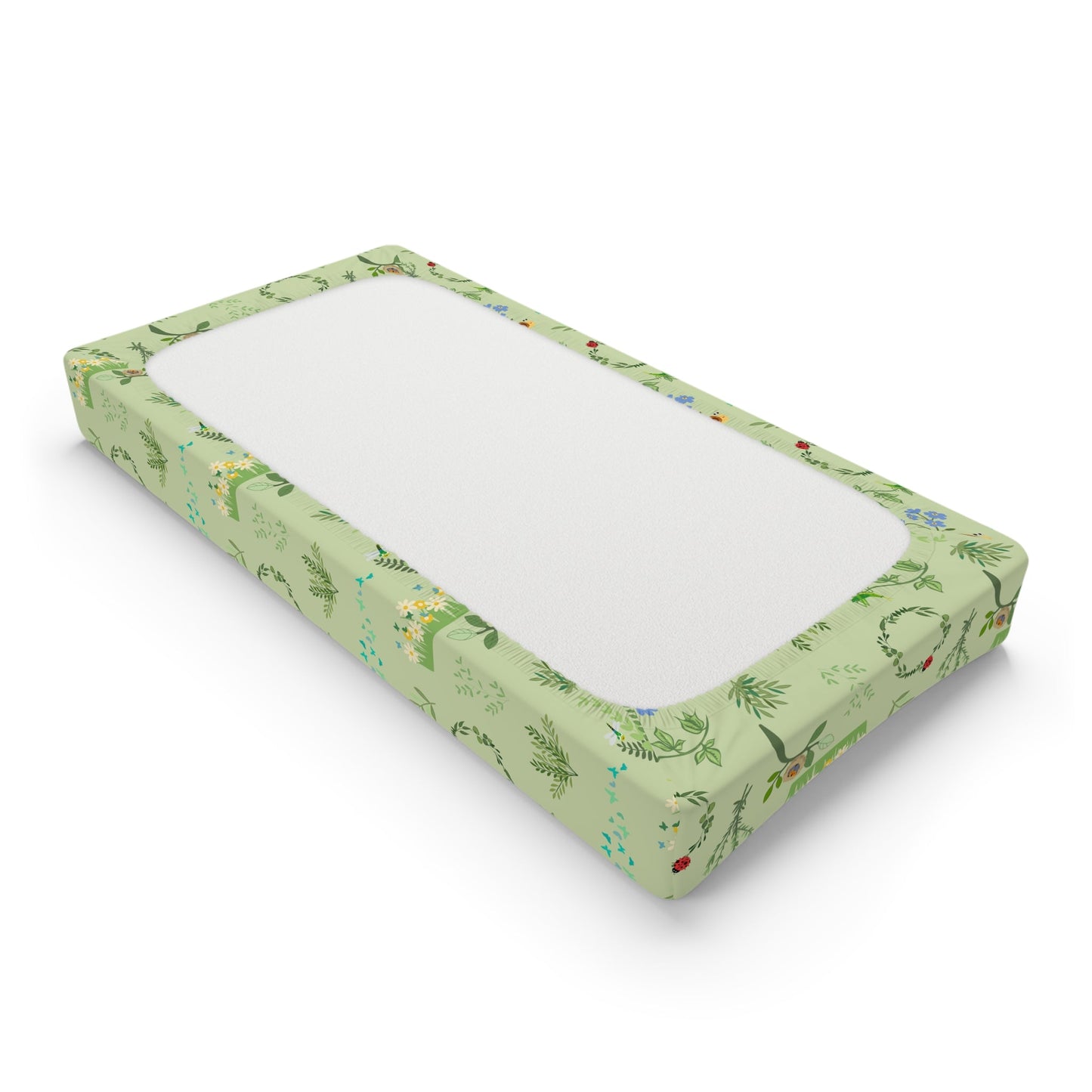 Baby Changing Pad Cover - Spring Love - Nanalili