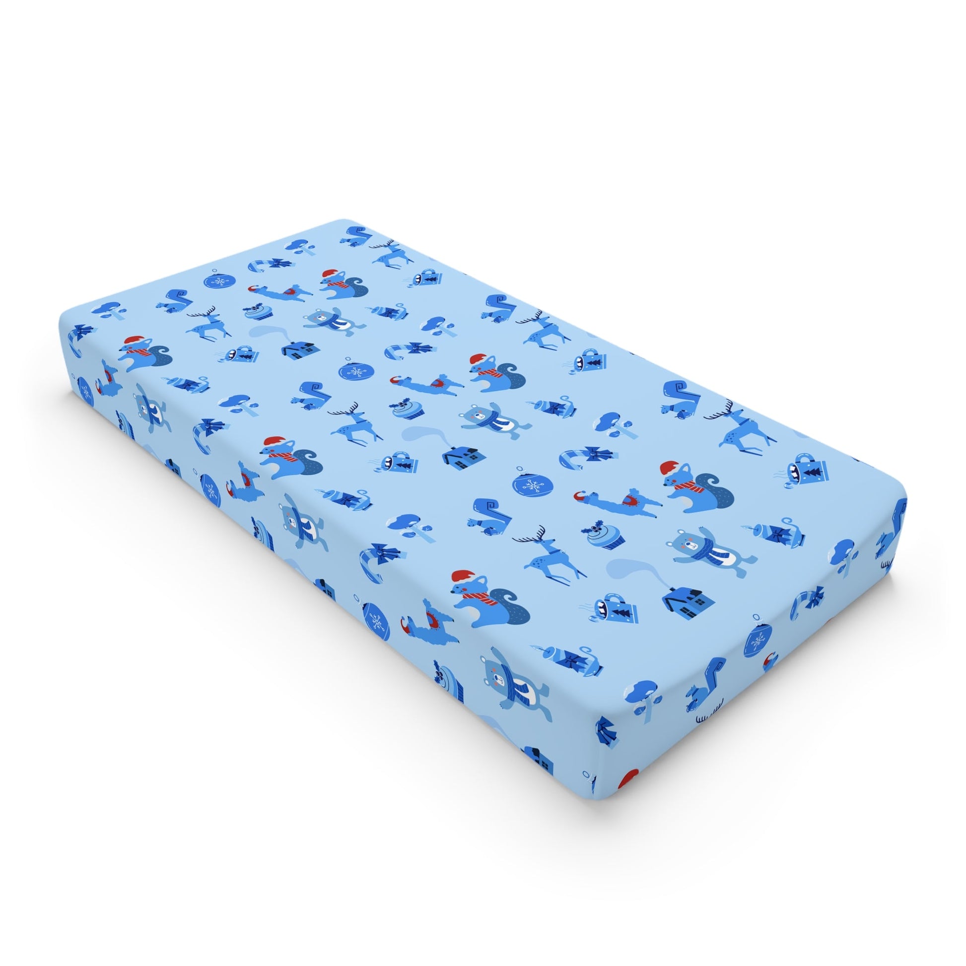 Baby Changing Pad Cover - Winter Animals - Nanalili