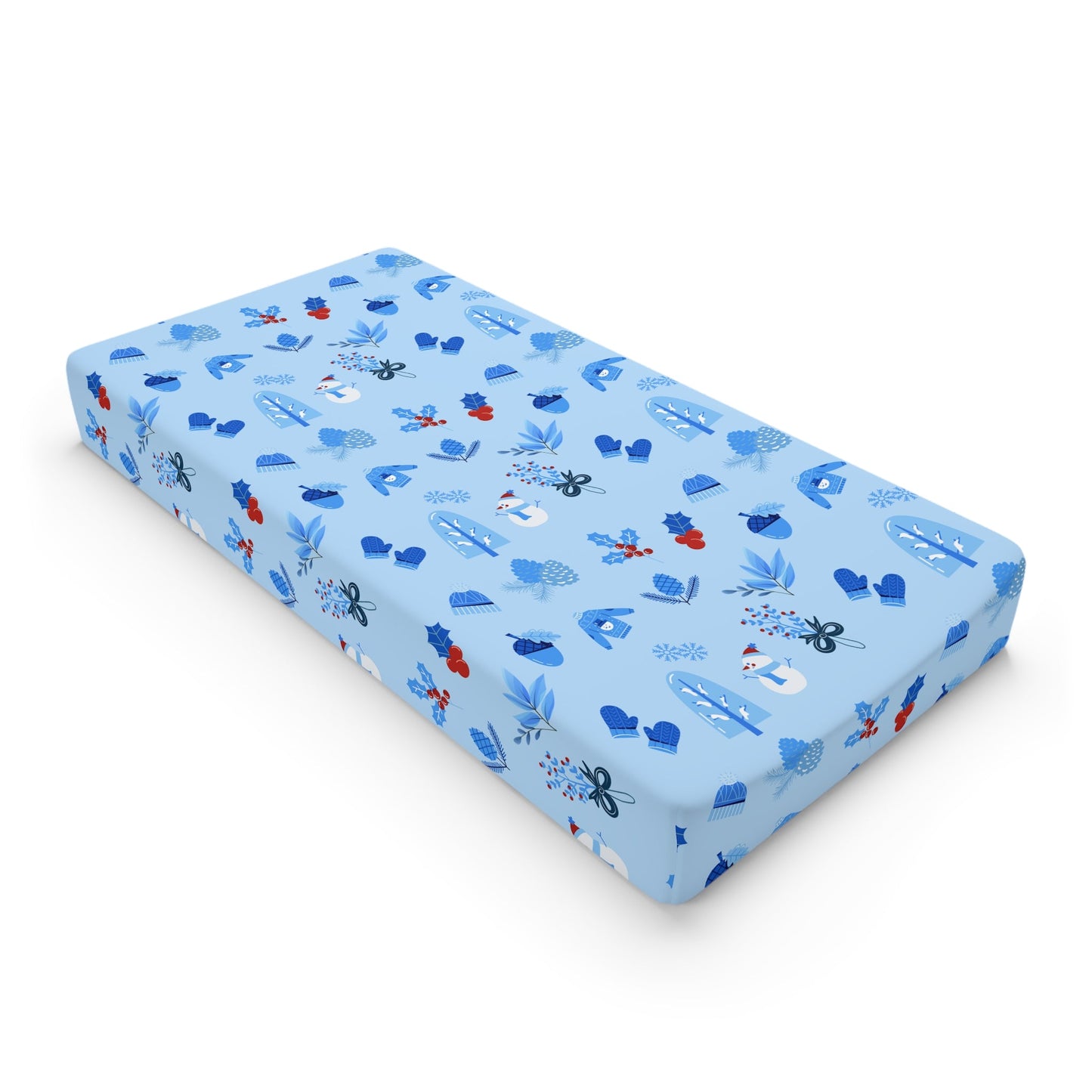 Baby Changing Pad Cover - Winter Cuties - Nanalili