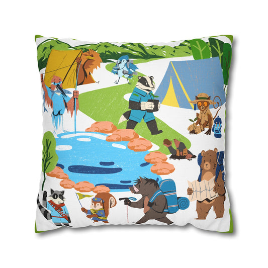 Camping Spring Pillowcase - Nanalili