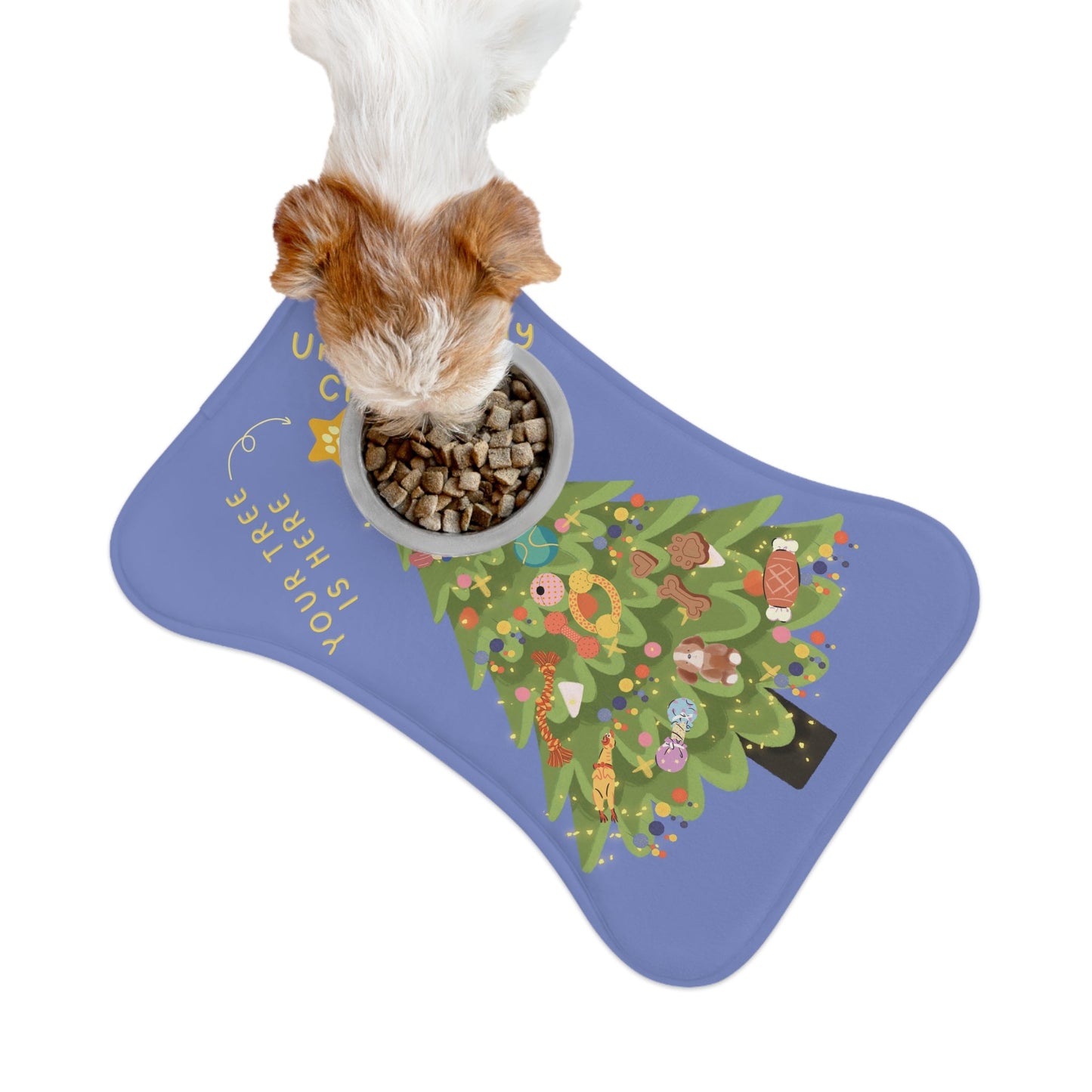 Dog Feeding Mat - Toy Christmas Tree - Nanalili