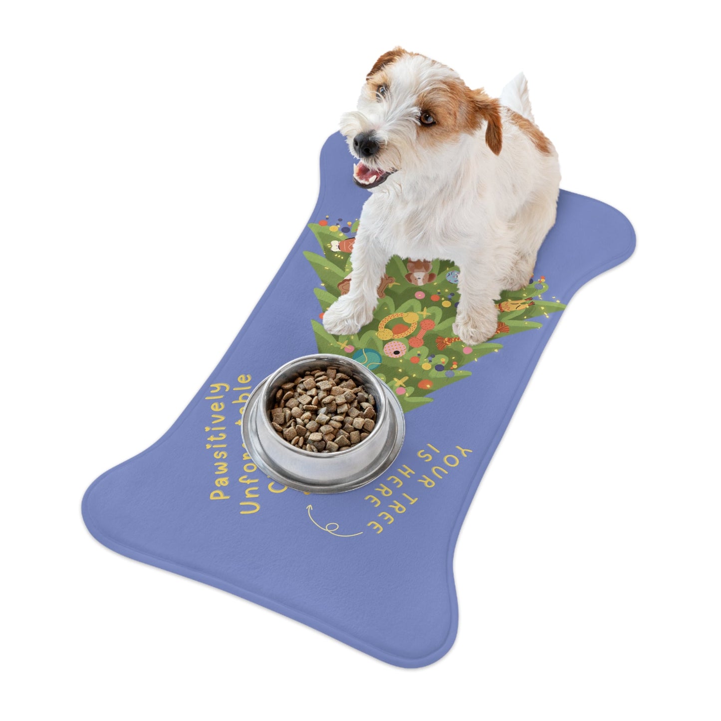 Dog Feeding Mat - Toy Christmas Tree - Nanalili