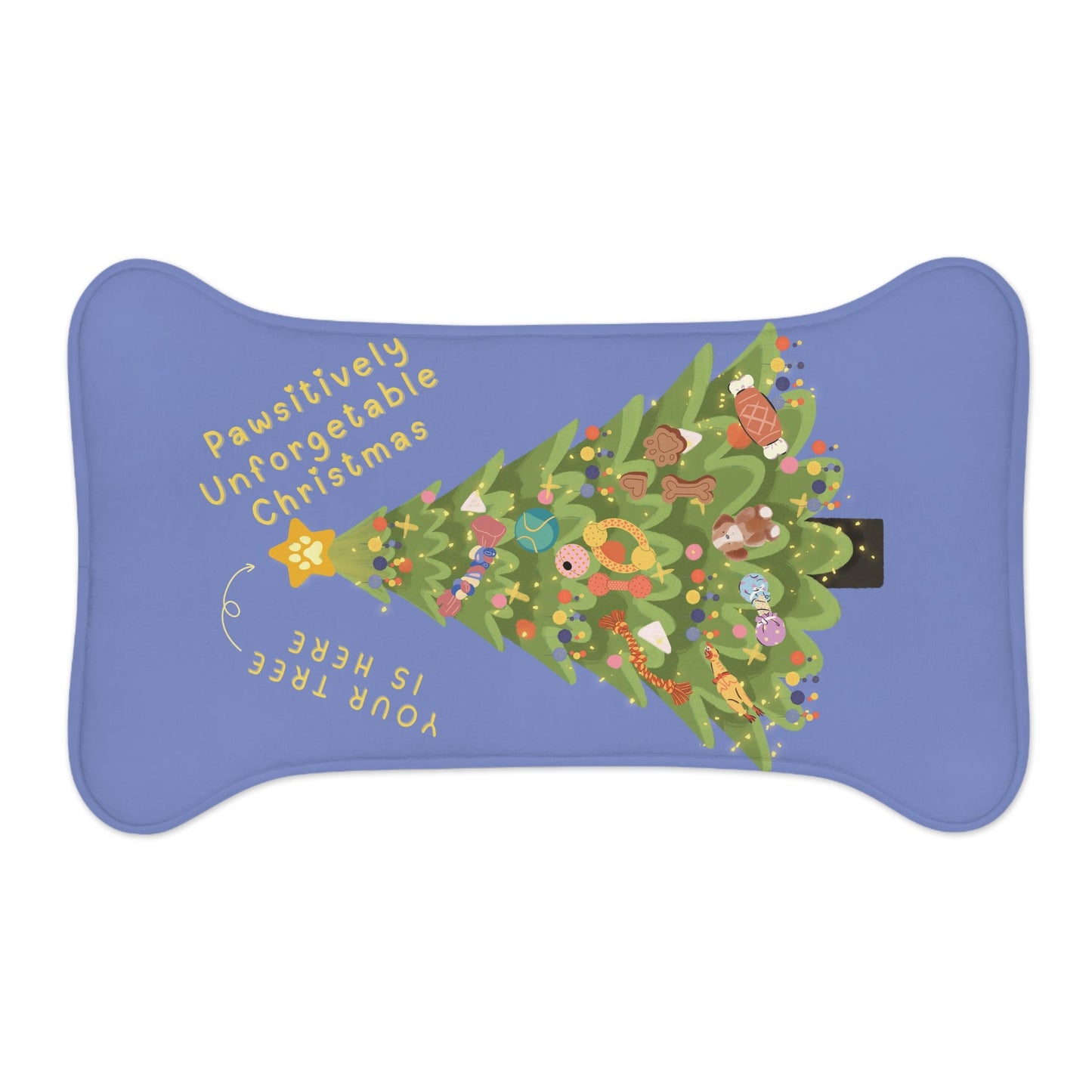 Dog Feeding Mat - Toy Christmas Tree - Nanalili