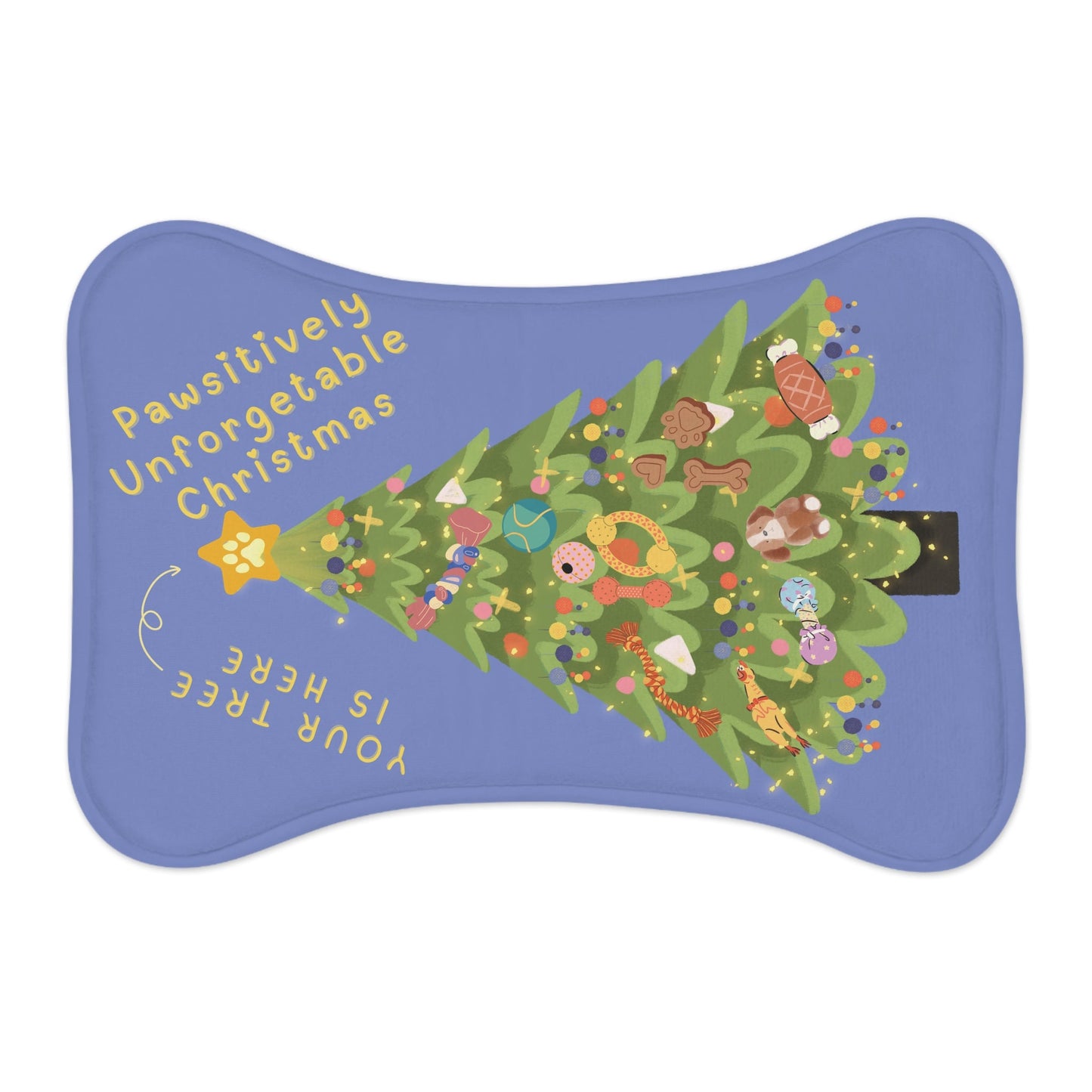 Dog Feeding Mat - Toy Christmas Tree - Nanalili