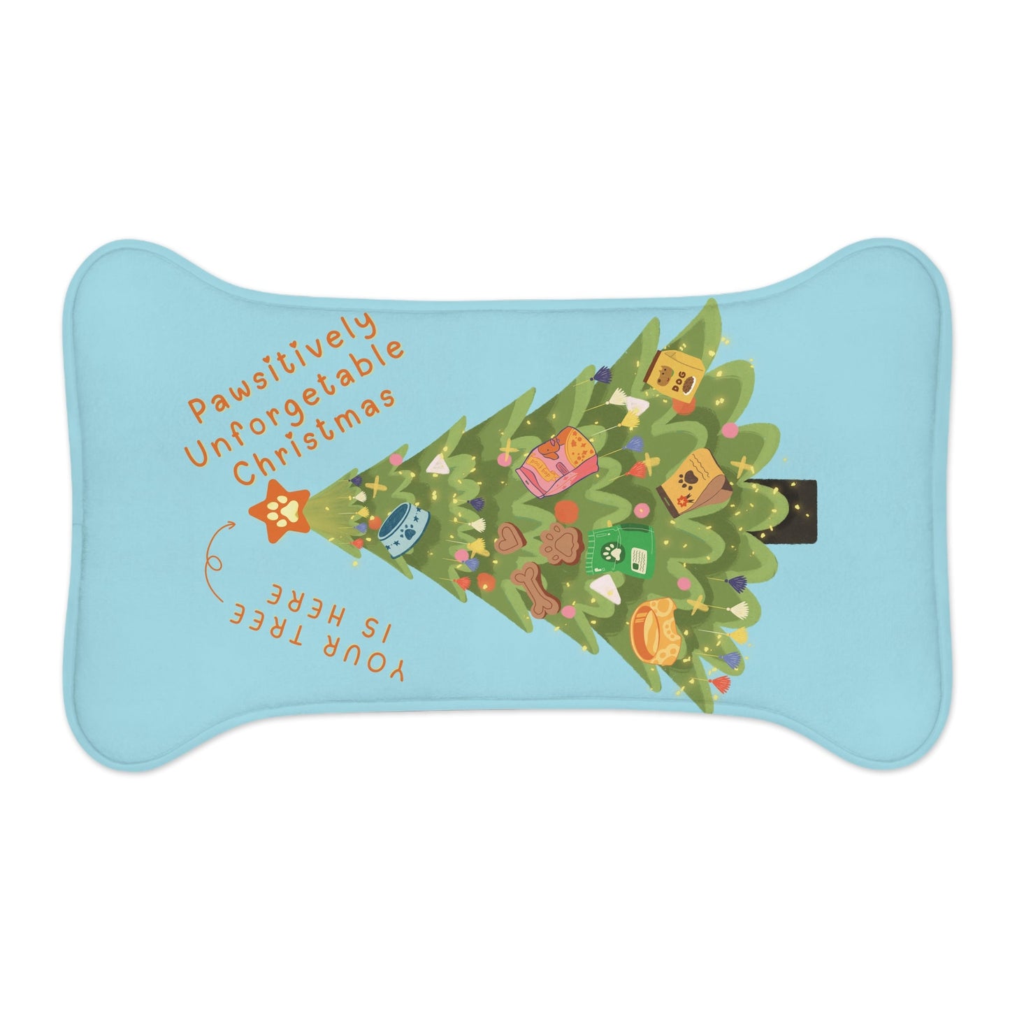 Dog Feeding Mats - Food Christmas Tree - Nanalili