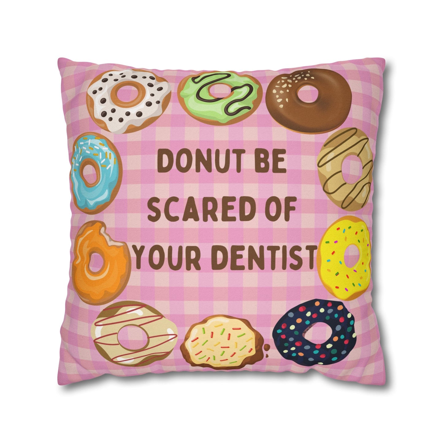 Donut Lover Pink Pillowcase - Nanalili