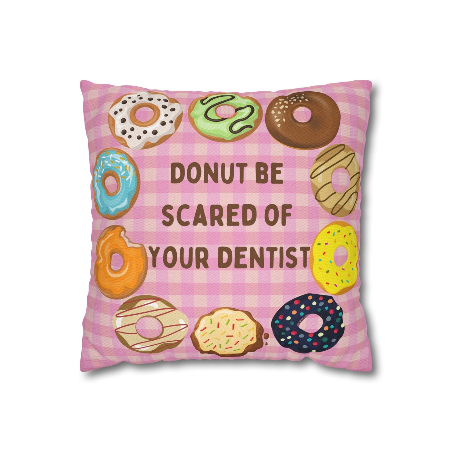 Donut Lover Pink Pillowcase - Nanalili