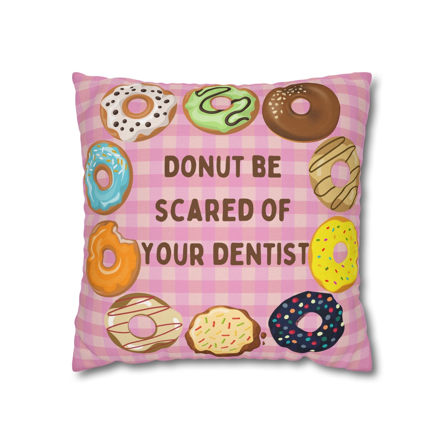 Donut Lover Pink Pillowcase - Nanalili