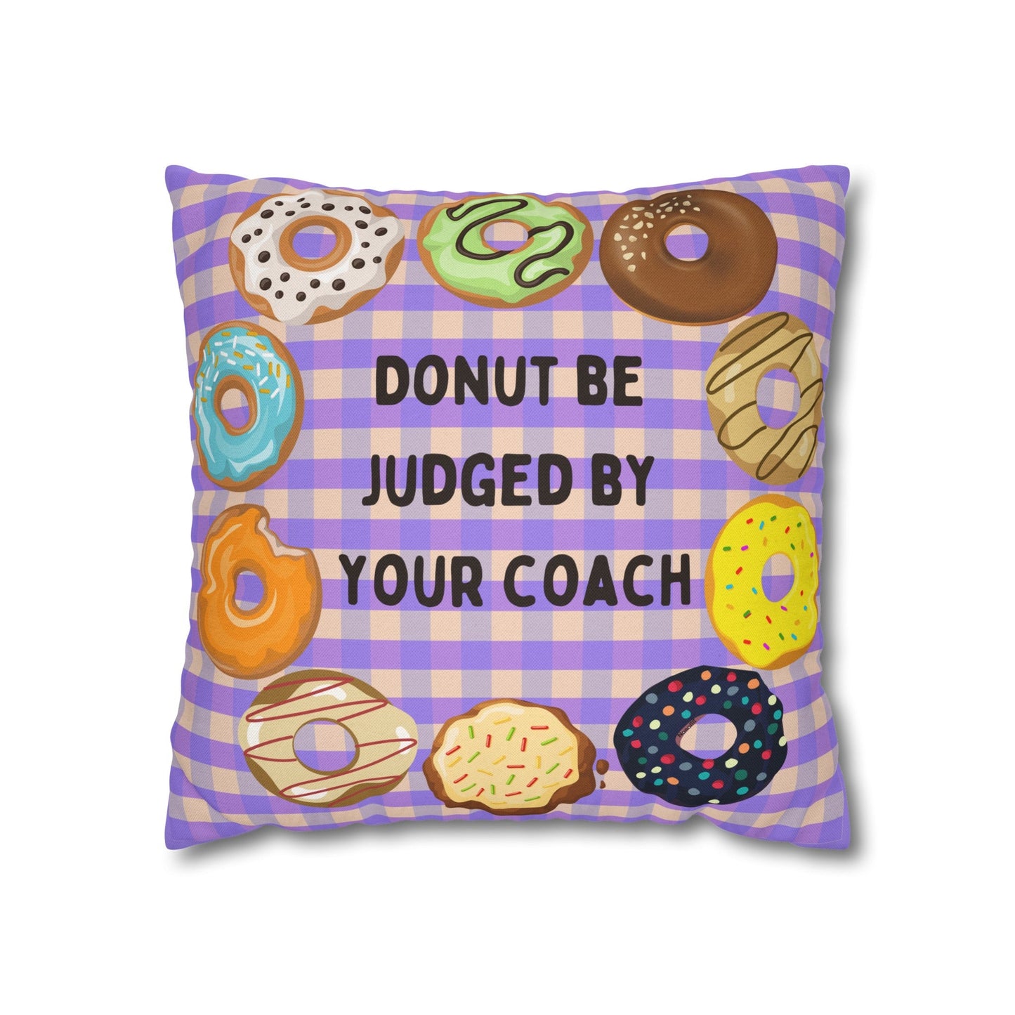 Donut Lover Purple Pillowcase - Nanalili