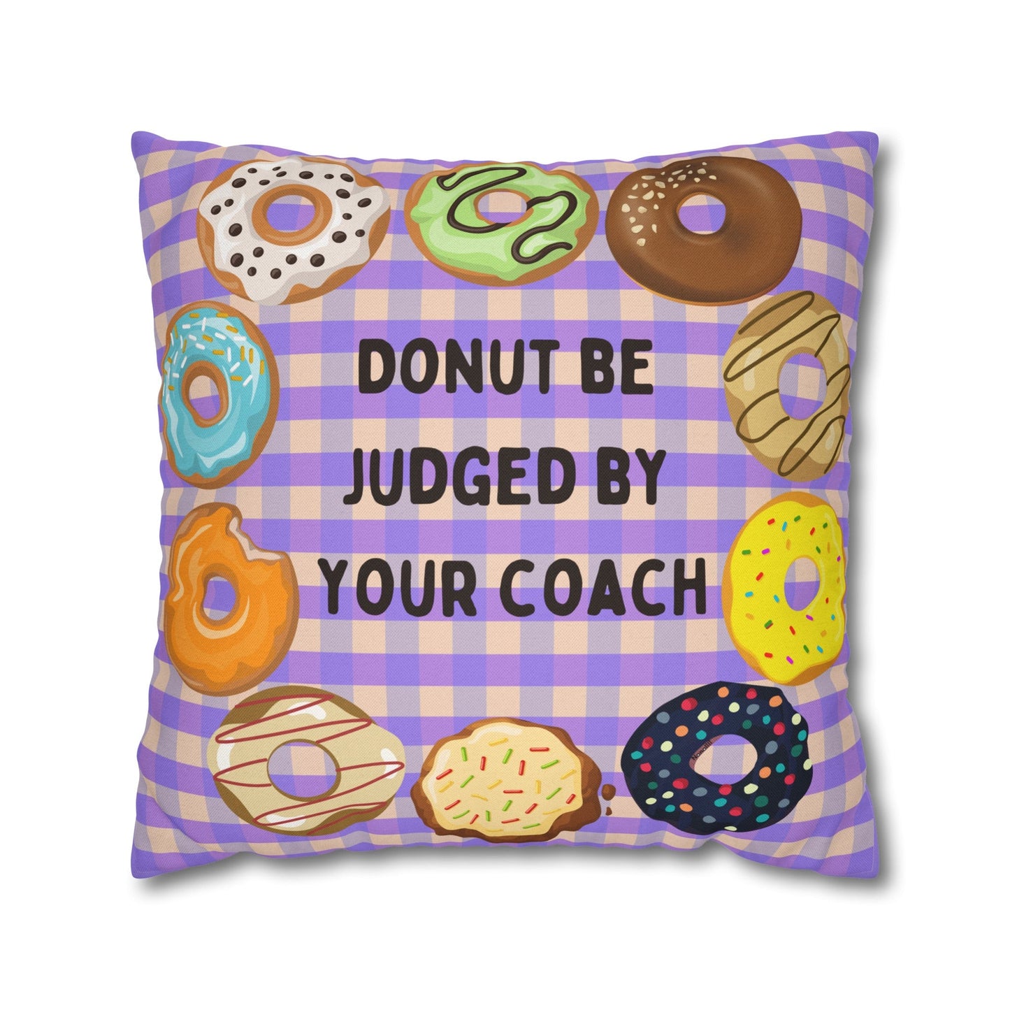 Donut Lover Purple Pillowcase - Nanalili