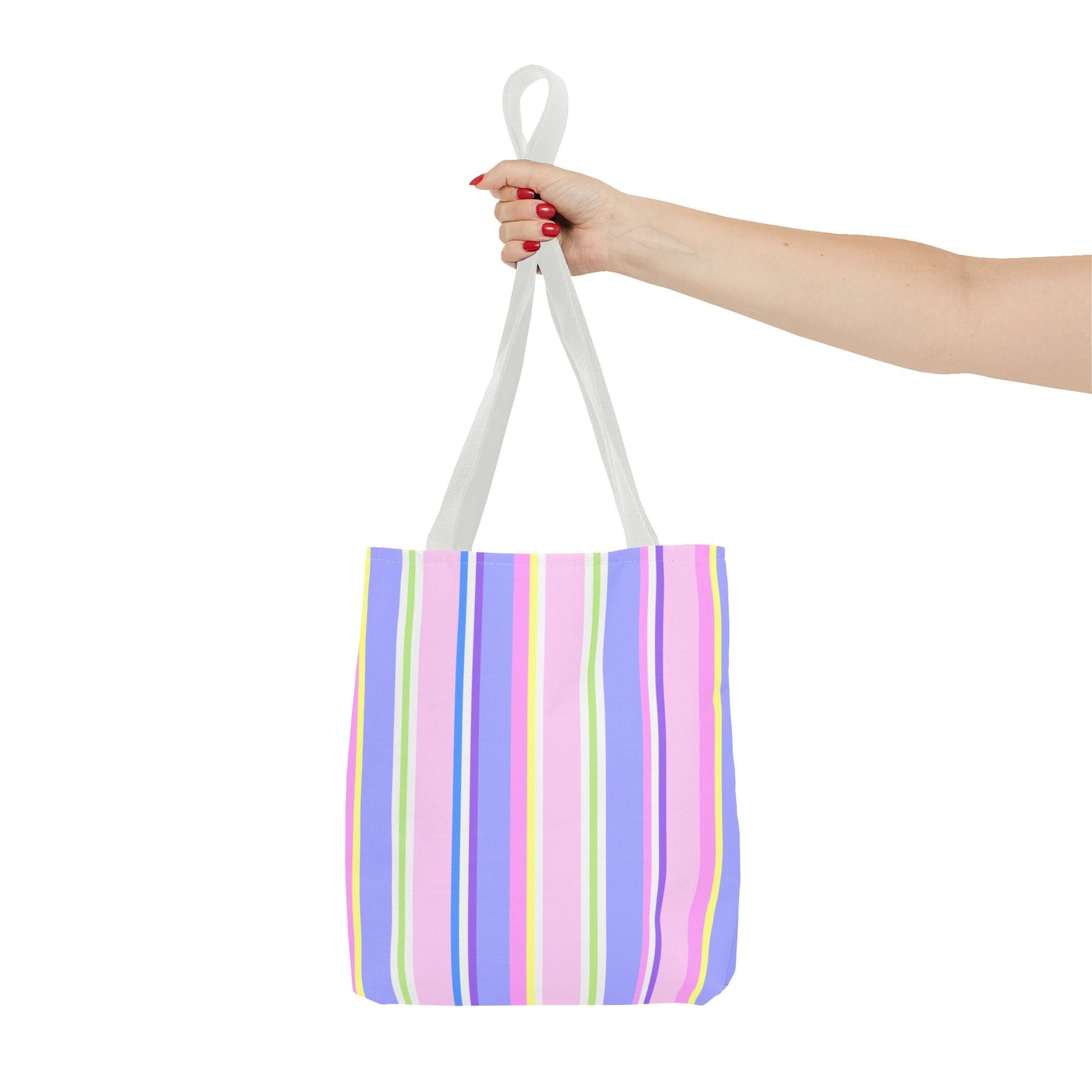 Happy Stripy Tote Bag - Princess Unicorn - Nanalili