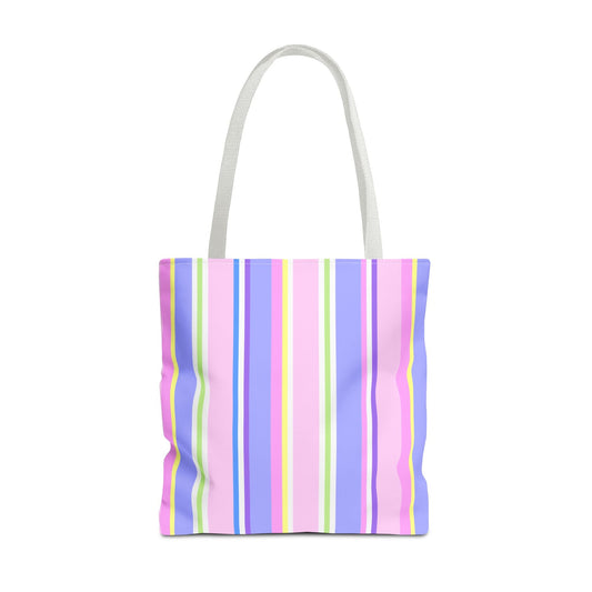 Happy Stripy Tote Bag - Princess Unicorn - Nanalili