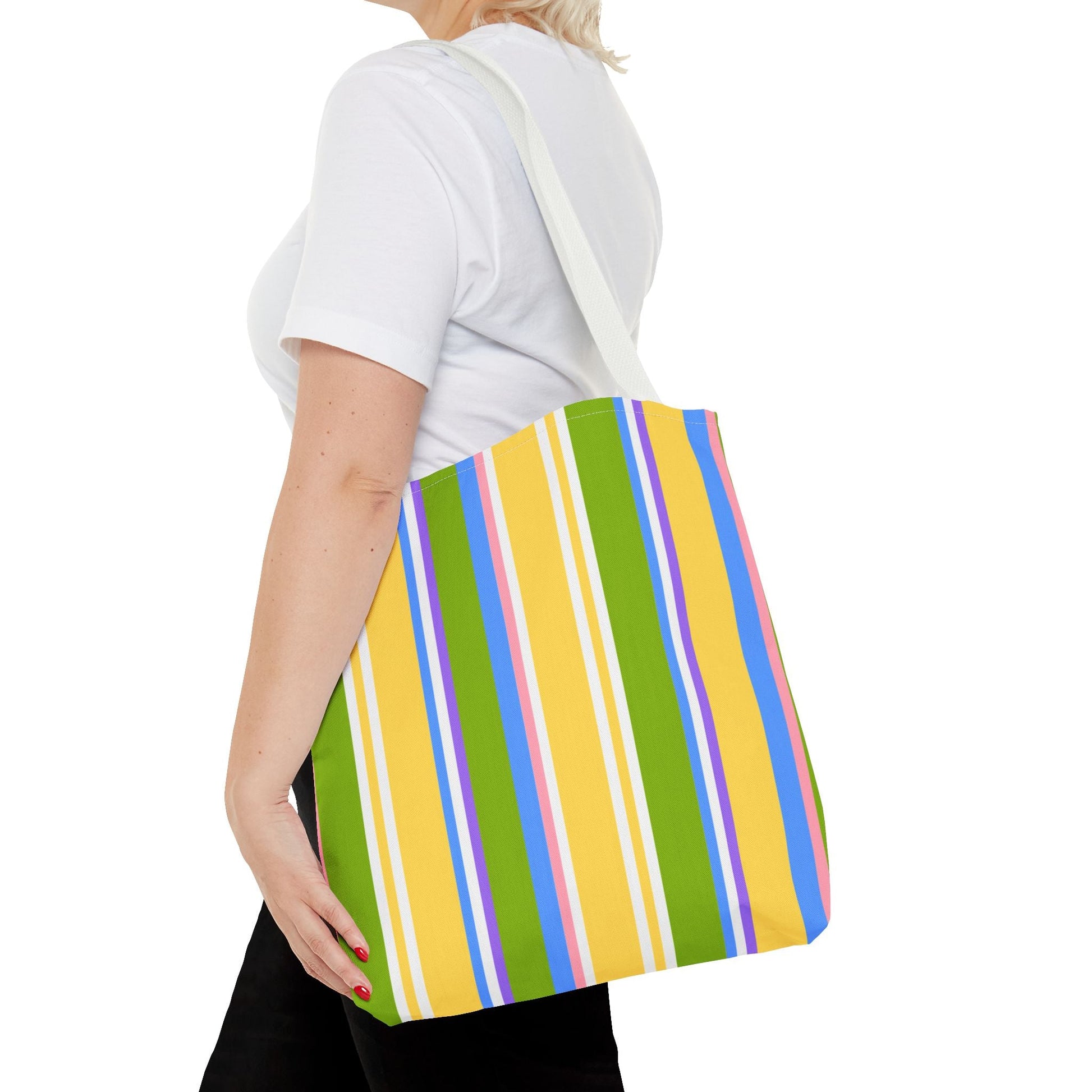 Happy Stripy Tote Bag - Signature Colors - Nanalili