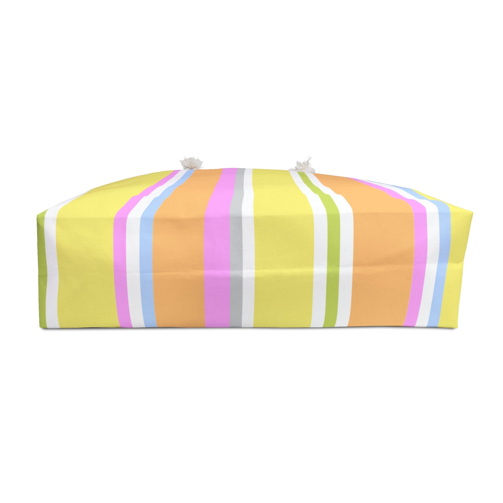 Happy Stripy Weekender Bag - Citrus Bubble Gum - Nanalili