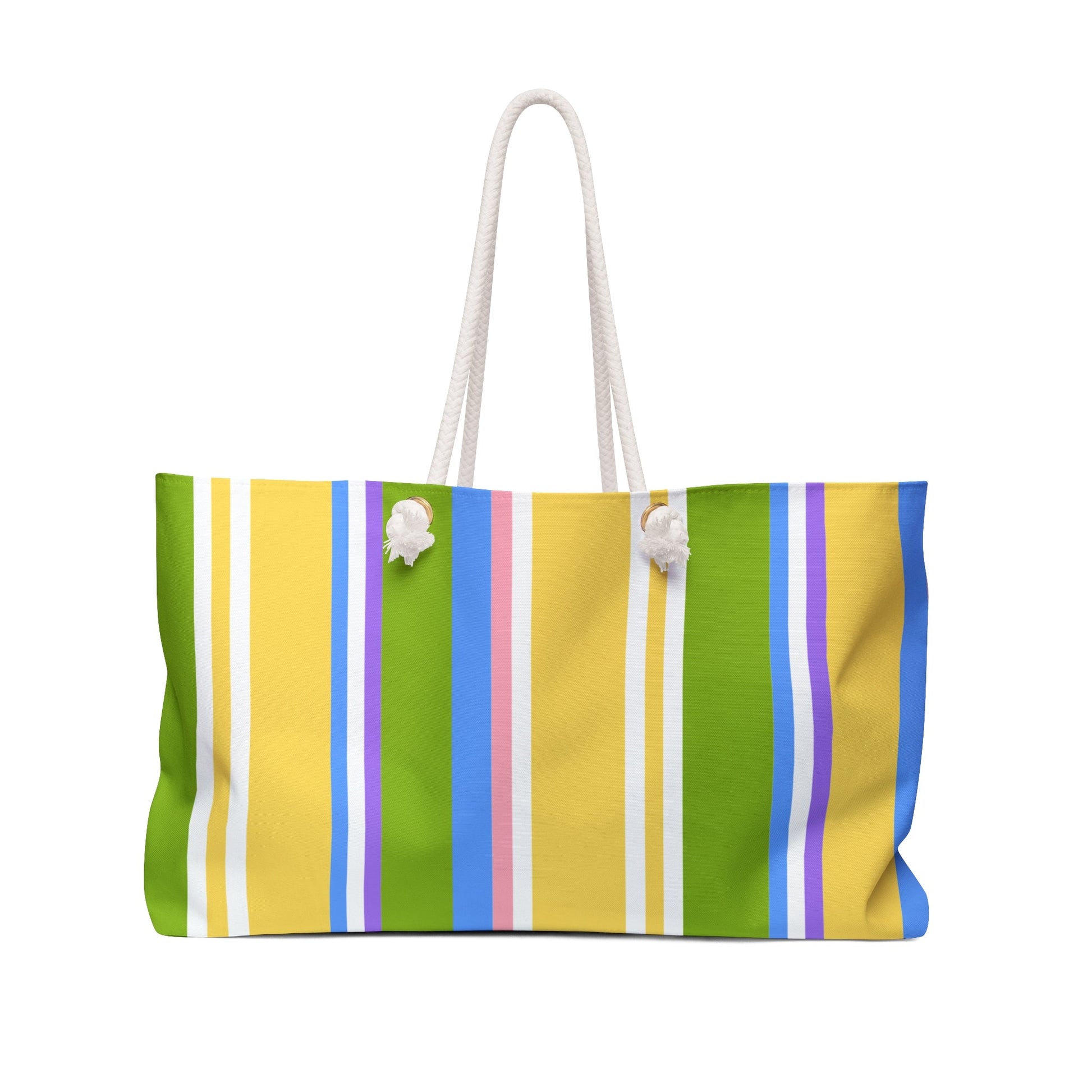 Happy Stripy Weekender Bag - Signature Colors - Nanalili