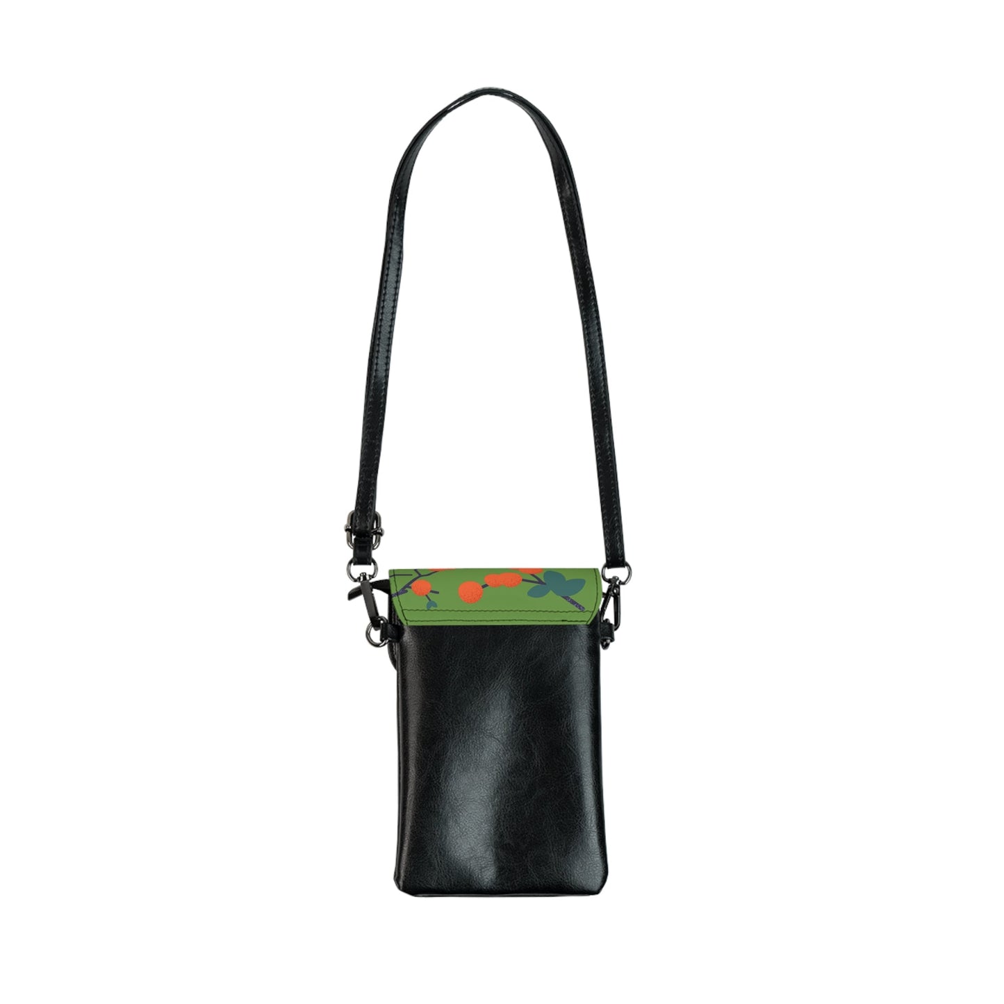 Phone Wallet Crossbody Bag - Bunnies & Persimmon - Nanalili