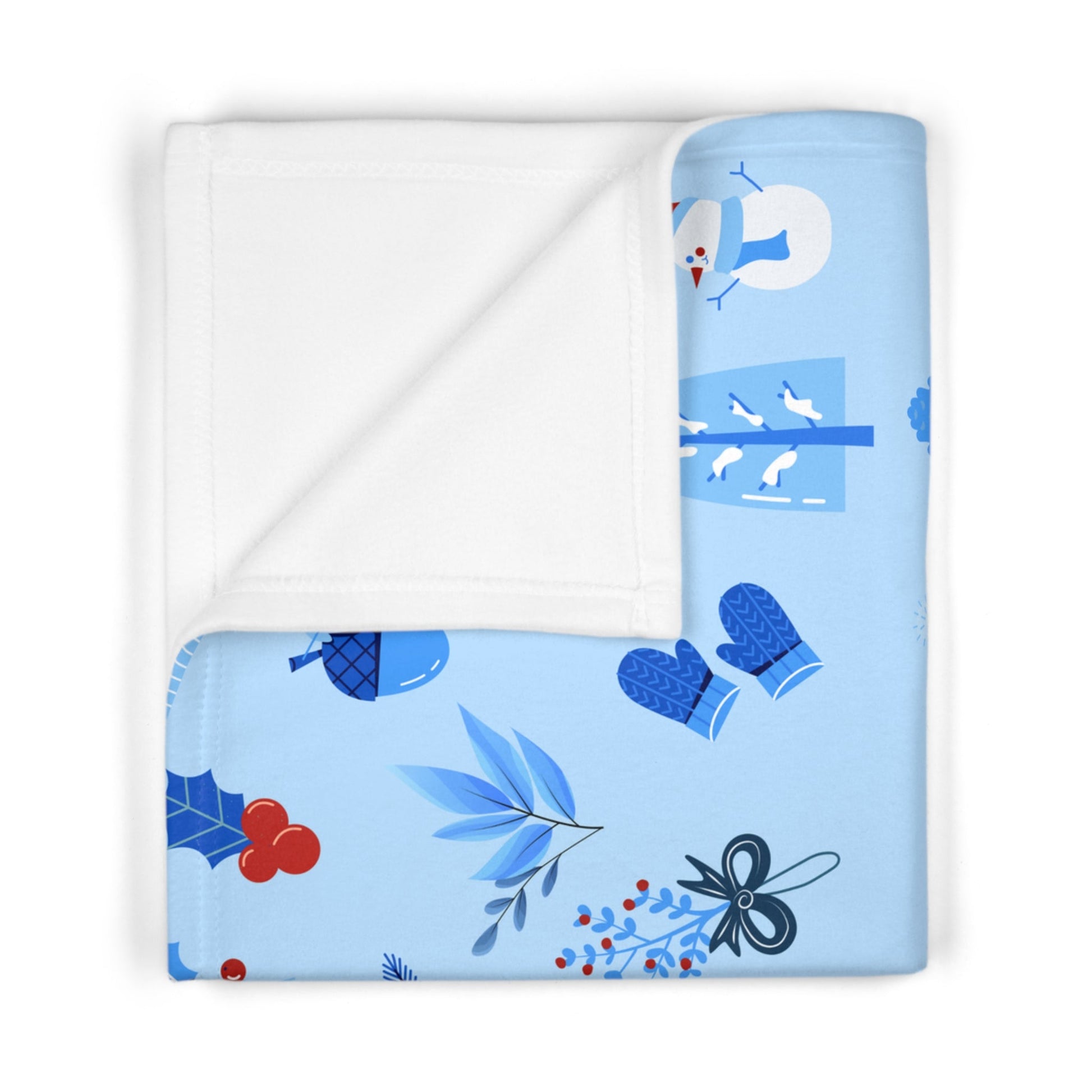 Soft Fleece Baby Blanket - Winter Cuties - Nanalili