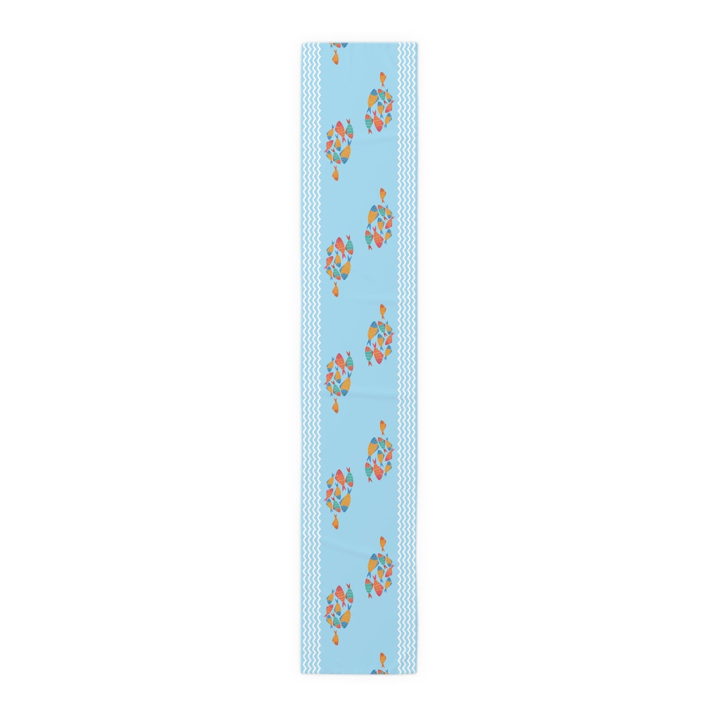 Table Runner - School of Fish Clear Blue - Nanalili