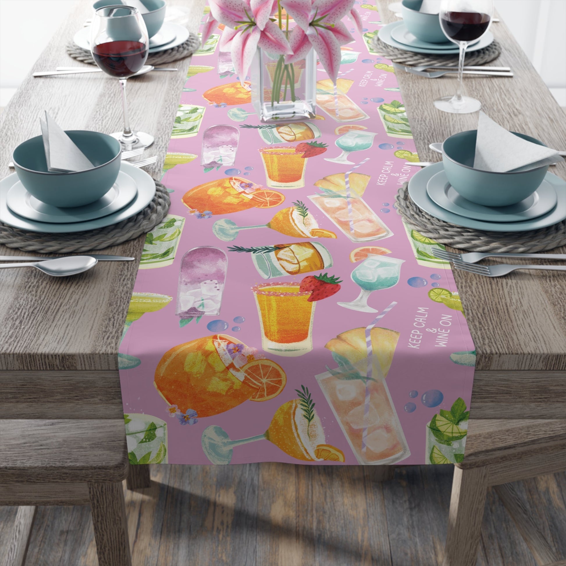 Table Runner - Wine On - Nanalili