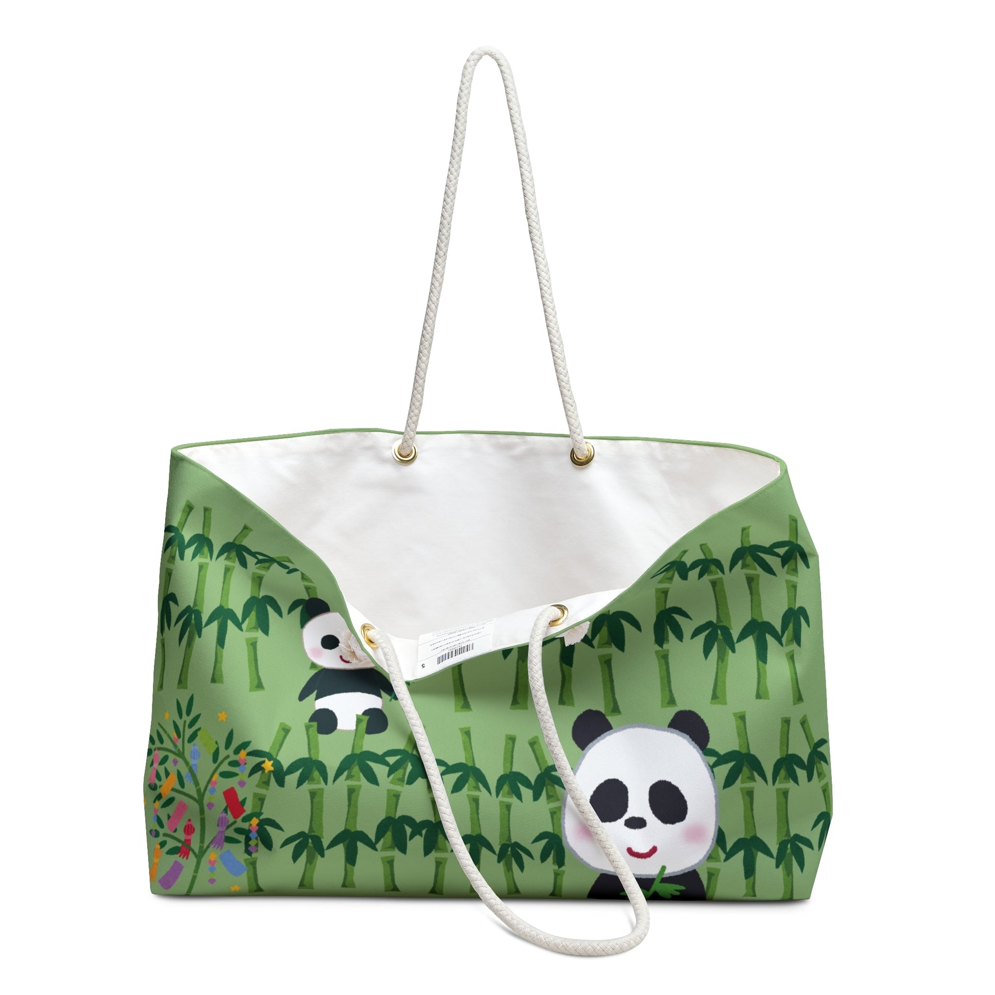 Weekender Bag - Pandas & Bamboos - Nanalili