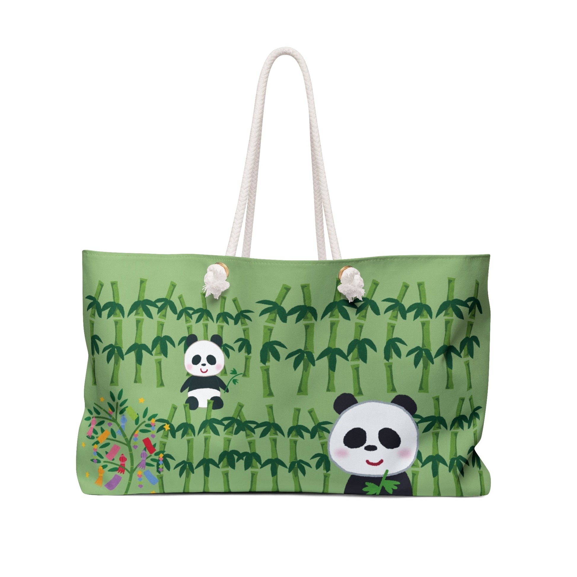 Weekender Bag - Pandas & Bamboos - Nanalili