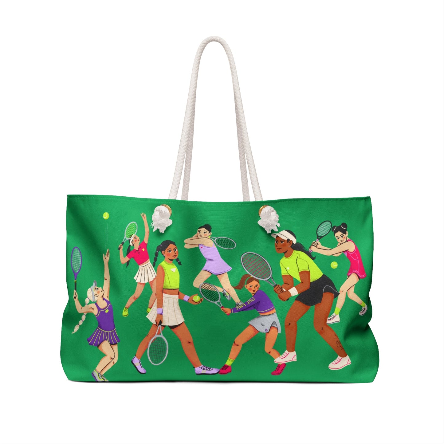 Weekender Bag Sport Theme - Tennis - Nanalili